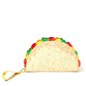 ISO Charming Charlie Glitter Taco Clutch